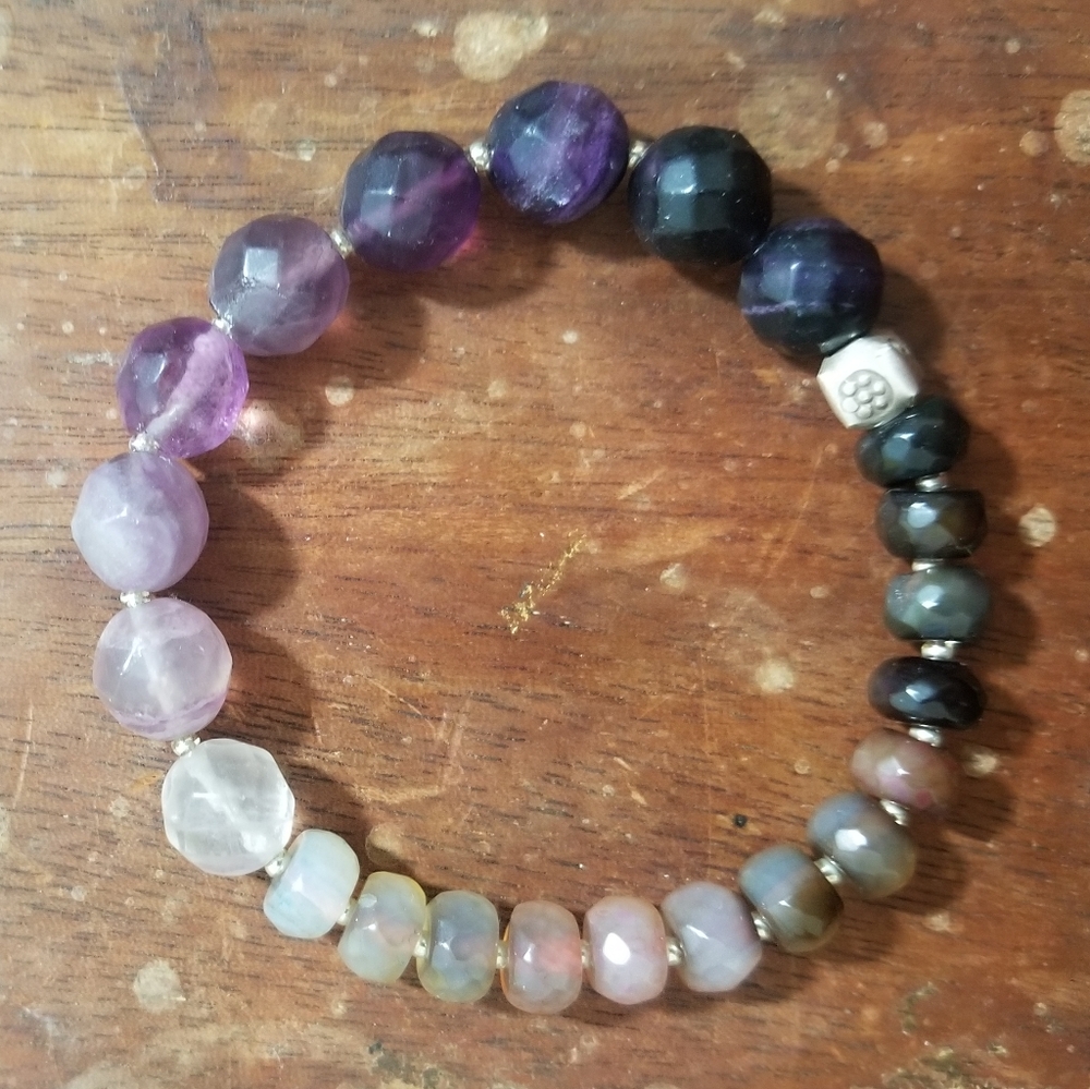 Handcrafted beaded necklace